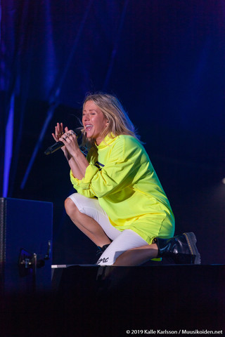 Ellie Goulding | Ellie Goulding Ruisrockissa 2019.